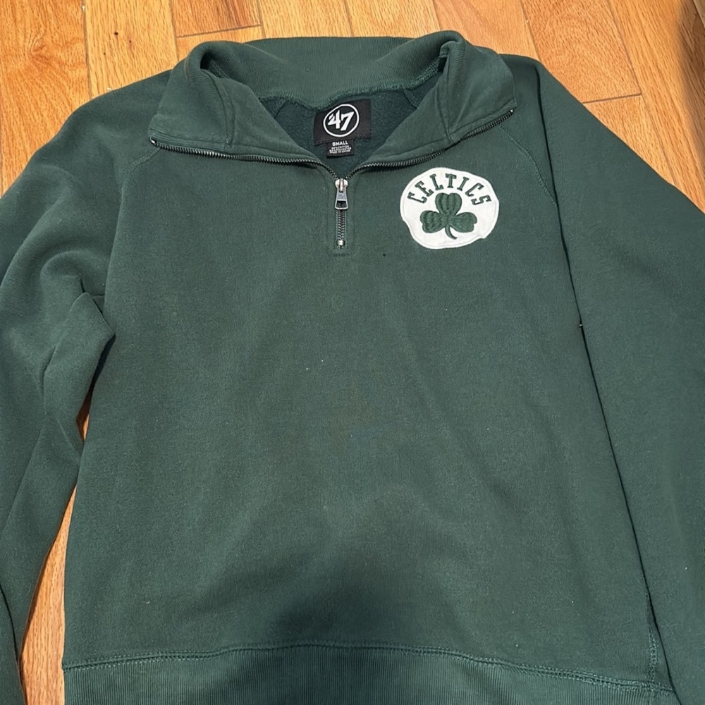 Celtics Quarterzip